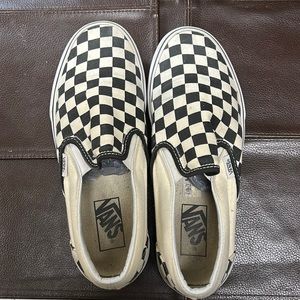 Checkerboard Vans